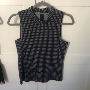 Theory mock neck tank